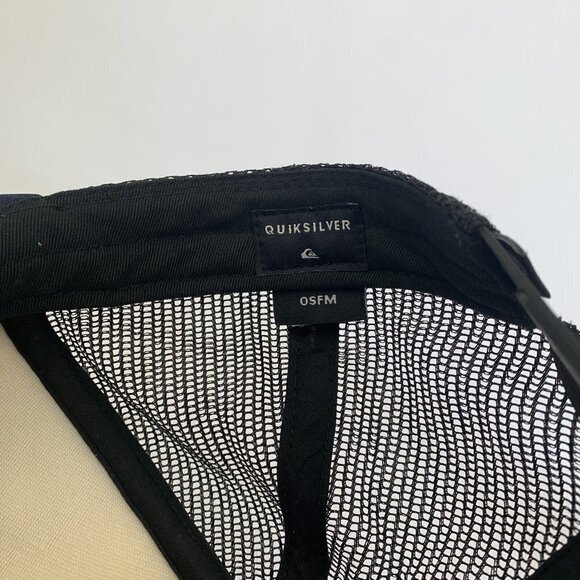 Quiksilver Men's Foam Stars Trucker Hat Ball Cap Skate Board Adjustable - Picture 8 of 11